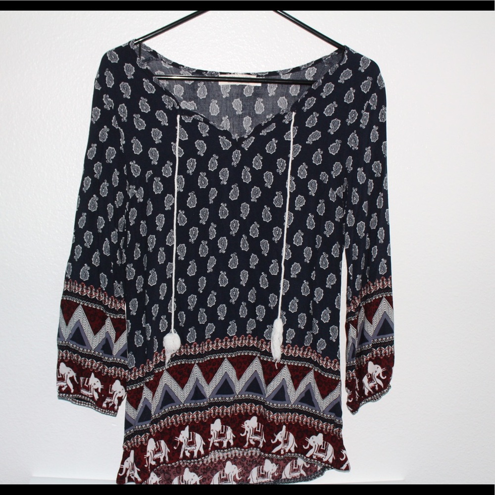 Loose Bohemian Blouse